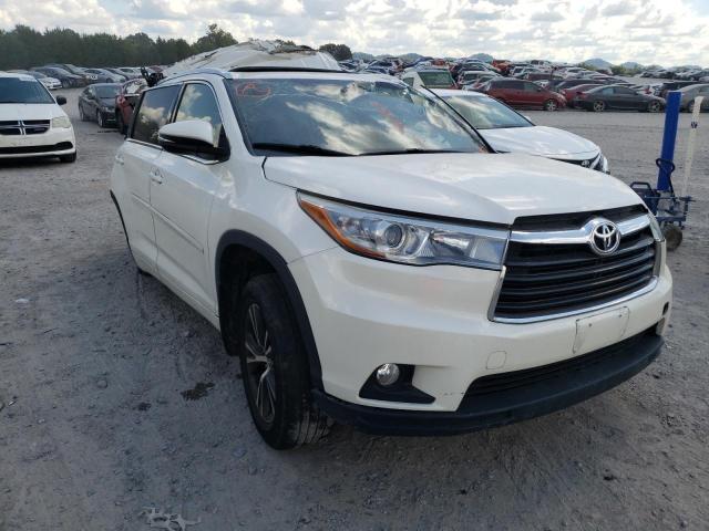 toyota highlander 2016 5tdjkrfh3gs226427