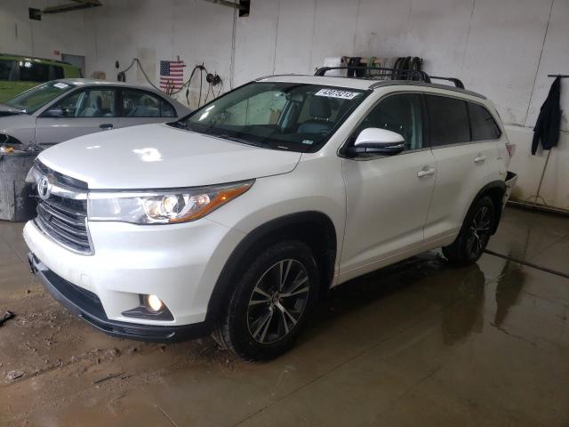 toyota highlander 2016 5tdjkrfh3gs239212