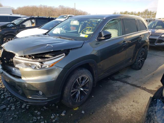 toyota highlander 2016 5tdjkrfh3gs278415