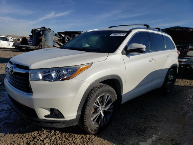 toyota highlander 2016 5tdjkrfh3gs292427