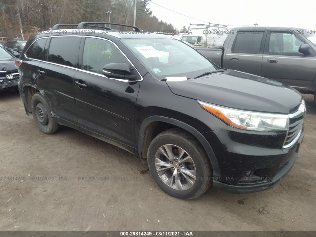 toyota highlander 2015 5tdjkrfh4fs079596