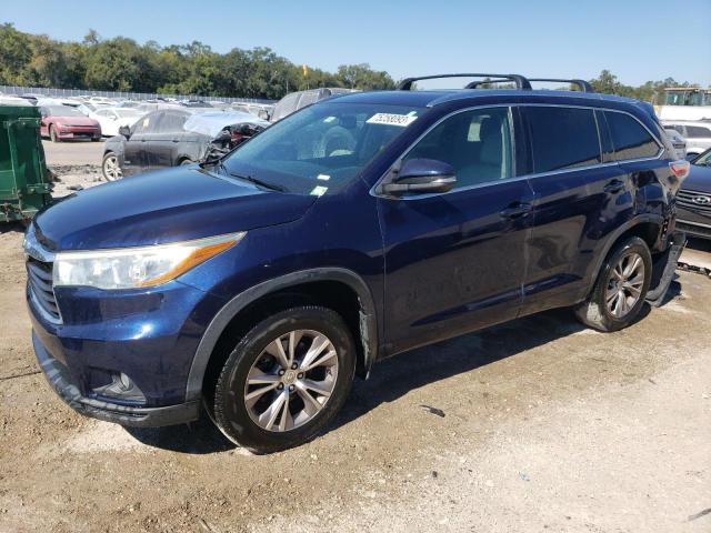 toyota highlander 2015 5tdjkrfh4fs107882