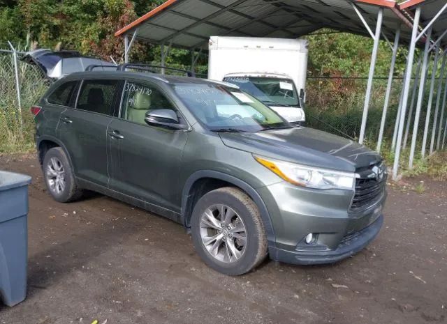 toyota highlander 2015 5tdjkrfh4fs110829