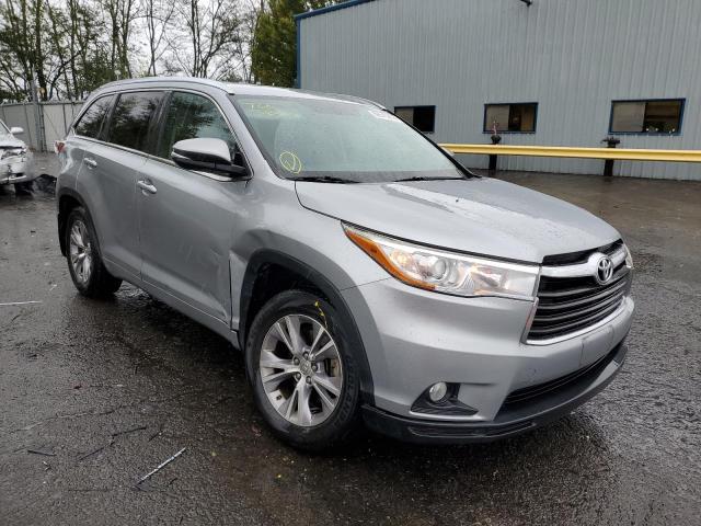 toyota highlander 2015 5tdjkrfh4fs208629