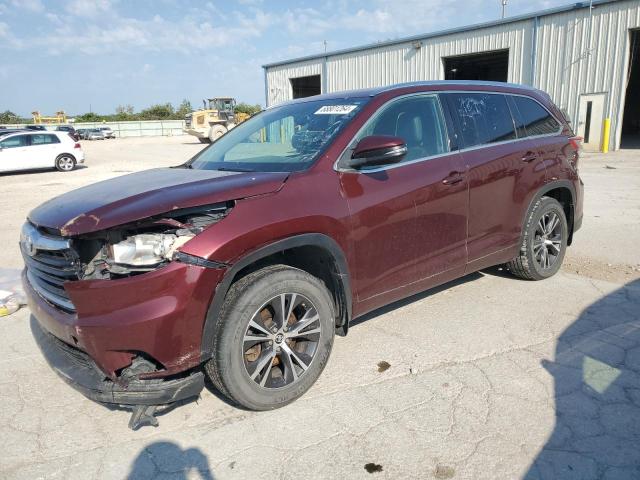 toyota highlander 2016 5tdjkrfh4gs239011