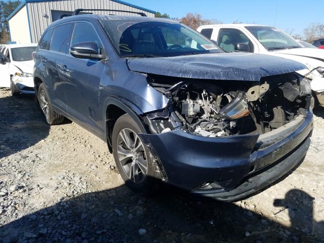 toyota highlander 2016 5tdjkrfh4gs244709