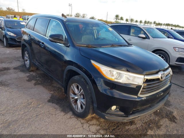 toyota highlander 2015 5tdjkrfh5fs127669