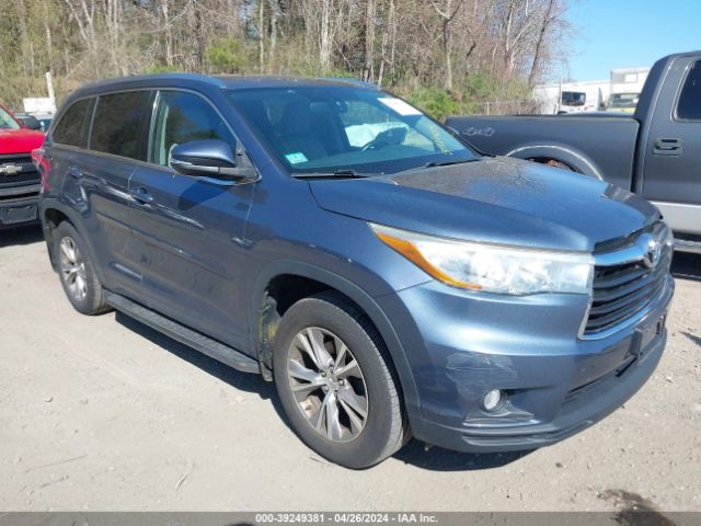 toyota highlander 2015 5tdjkrfh5fs139238