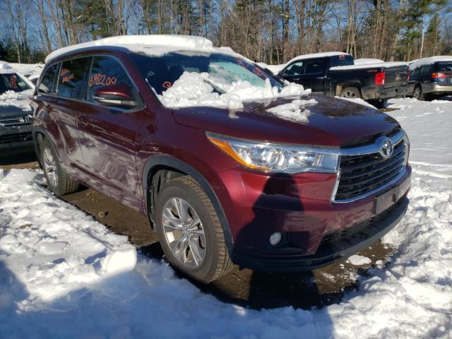 toyota highlander 2015 5tdjkrfh5fs209983