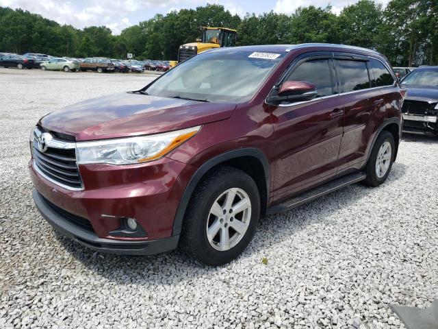 toyota highlander 2015 5tdjkrfh5fs218702