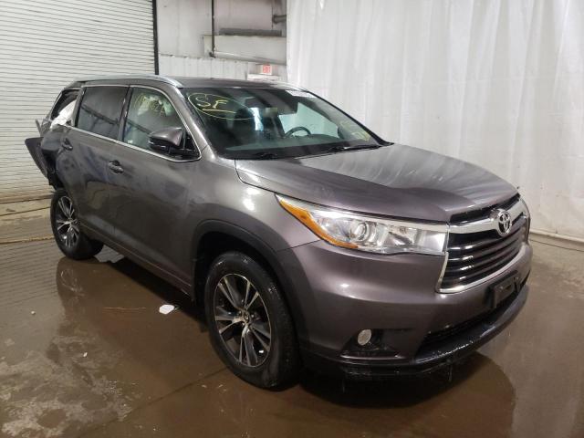 toyota highlander 2016 5tdjkrfh5gs237350