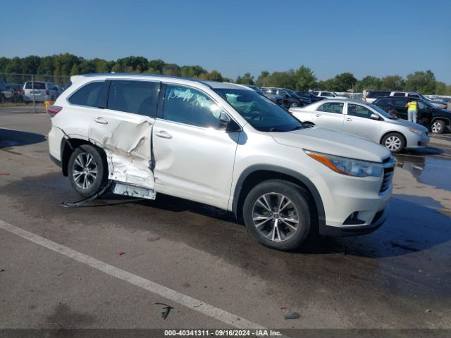 toyota highlander 2016 5tdjkrfh5gs252057