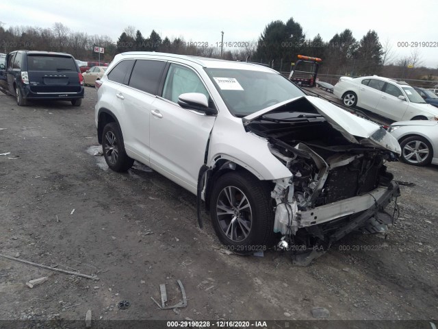 toyota highlander 2016 5tdjkrfh5gs274740