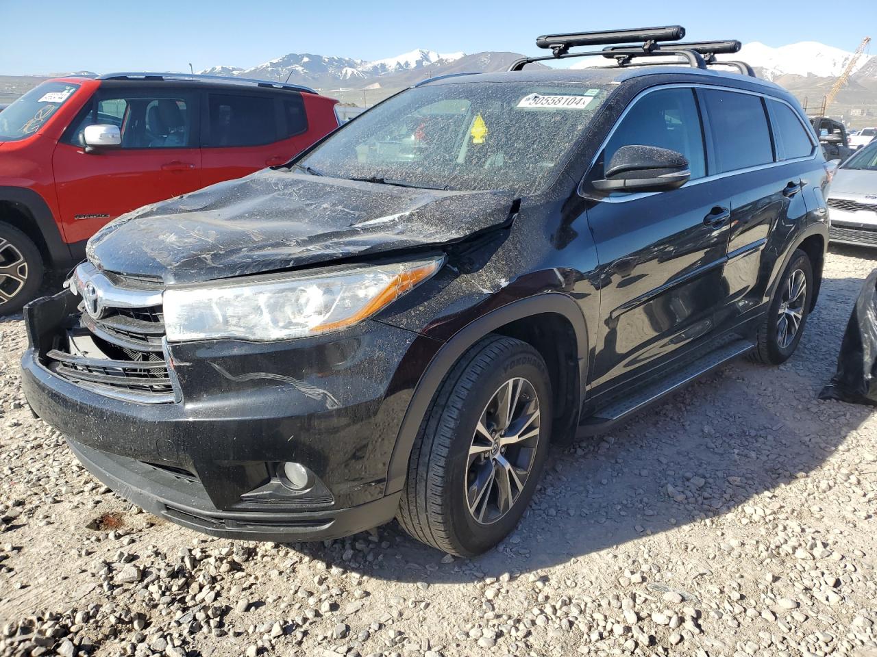 toyota highlander 2016 5tdjkrfh5gs346066