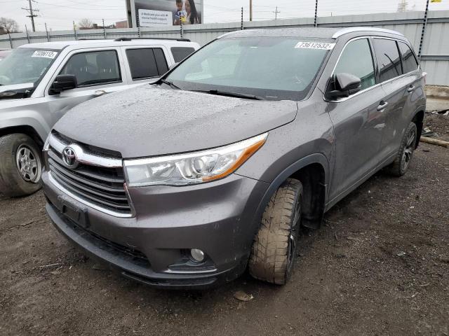 toyota highlander 2016 5tdjkrfh5gs501893