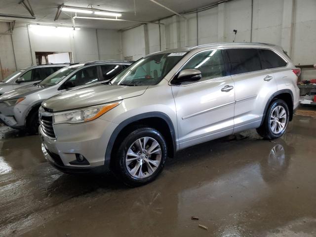 toyota highlander 2014 5tdjkrfh6es037588