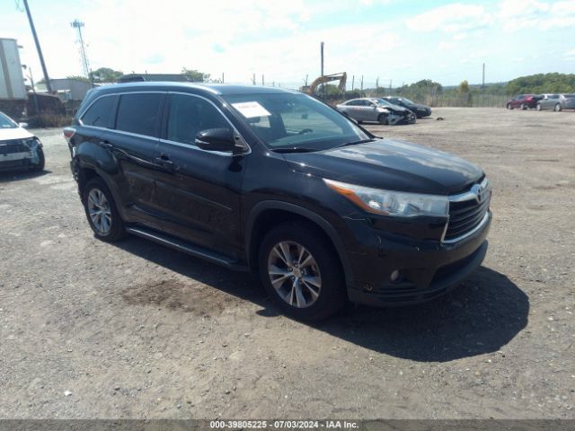 toyota highlander 2015 5tdjkrfh6fs150071