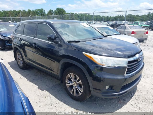 toyota highlander 2015 5tdjkrfh6fs221348