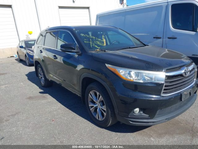 toyota highlander 2015 5tdjkrfh7fs077163