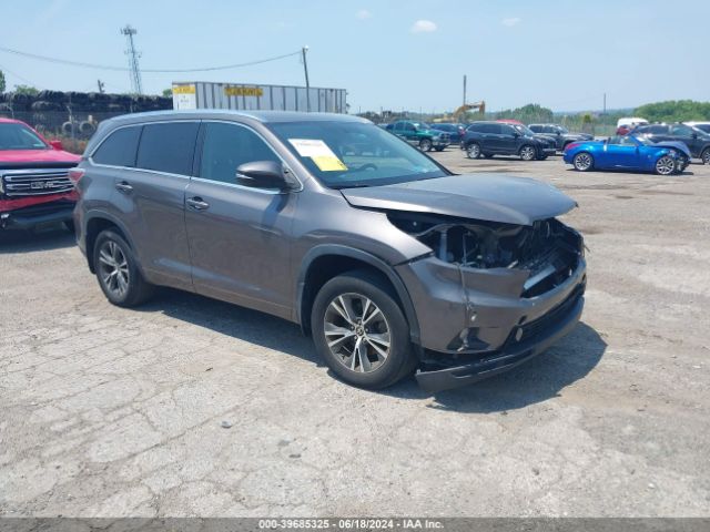 toyota highlander 2016 5tdjkrfh7gs284685