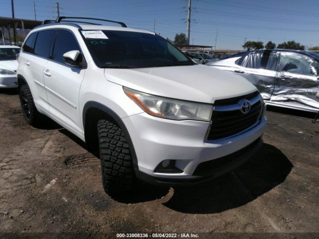 toyota highlander 2016 5tdjkrfh7gs318608