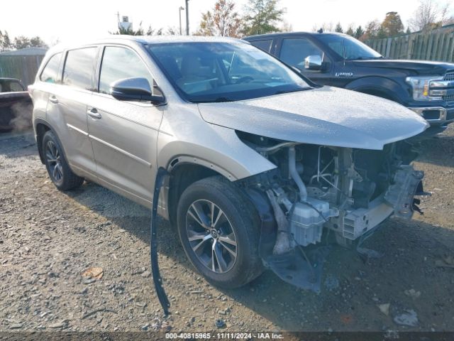 toyota highlander 2016 5tdjkrfh7gs344013