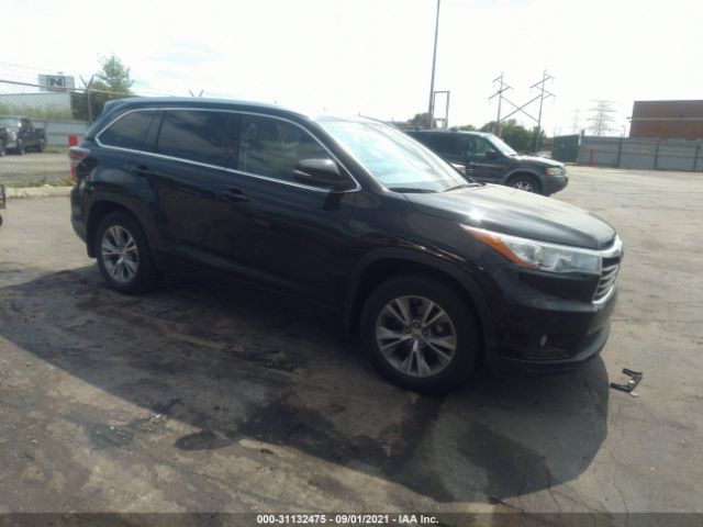 toyota highlander 2015 5tdjkrfh8fs140819