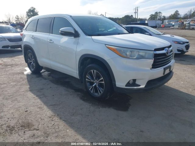 toyota highlander 2016 5tdjkrfh8gs237455