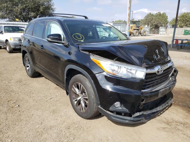 toyota highlander 2016 5tdjkrfh8gs326183