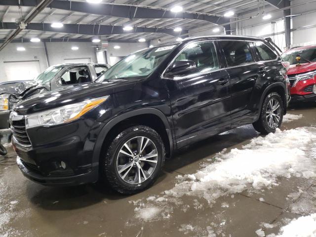 toyota highlander 2016 5tdjkrfh8gs507073