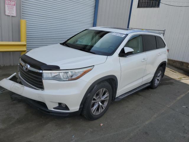 toyota highlander 2015 5tdjkrfh9fs072692