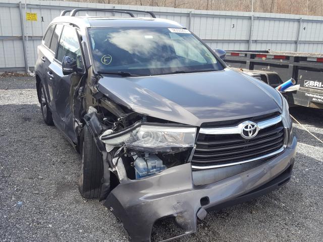 toyota highlander 2015 5tdjkrfh9fs165406