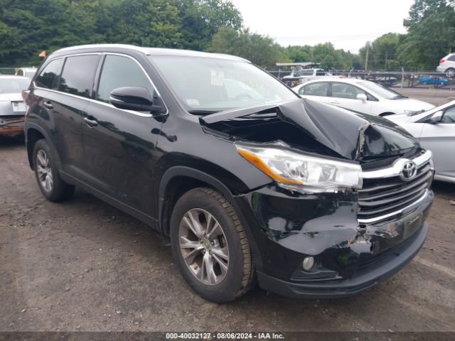 toyota highlander 2015 5tdjkrfh9fs203877