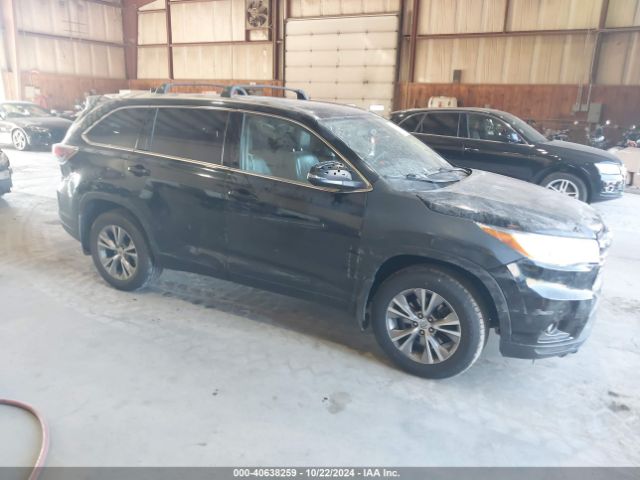 toyota highlander 2015 5tdjkrfh9fs205533