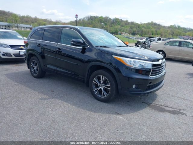 toyota highlander 2016 5tdjkrfh9gs272022