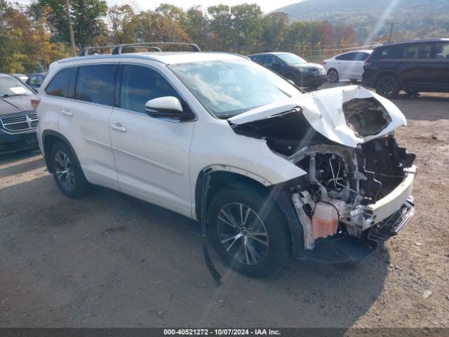 toyota highlander 2016 5tdjkrfh9gs334129