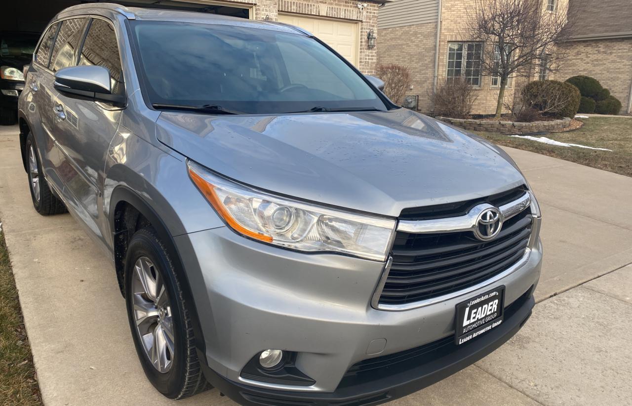 toyota highlander 2014 5tdjkrfhxes006330