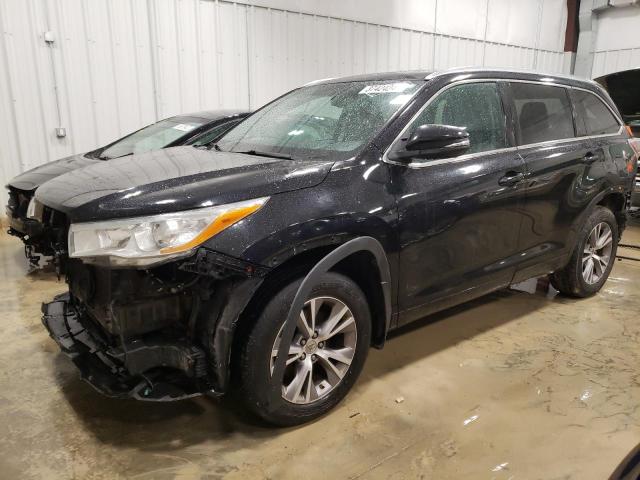 toyota highlander 2014 5tdjkrfhxes029798