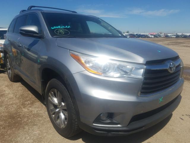 toyota highlander 2014 5tdjkrfhxes034208