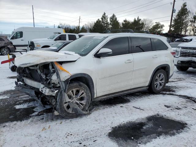 toyota highlander 2014 5tdjkrfhxes043491