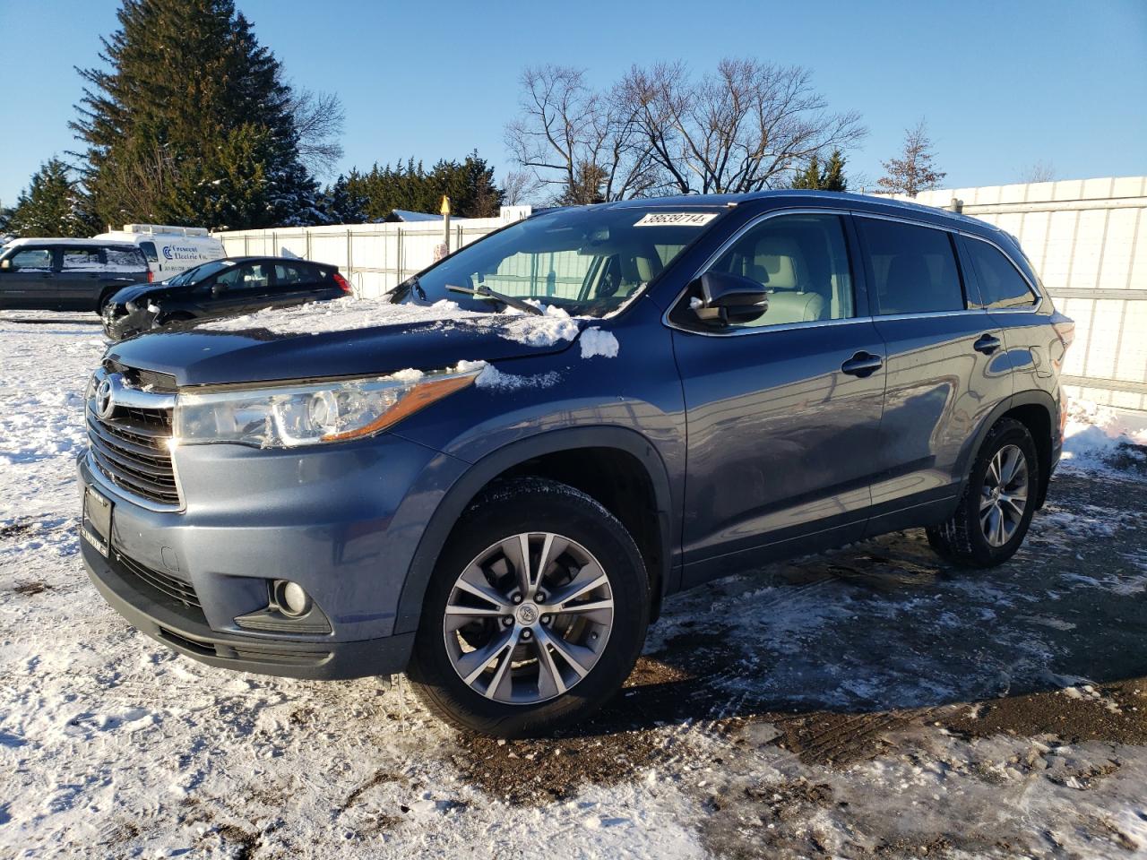 toyota highlander 2015 5tdjkrfhxfs076279