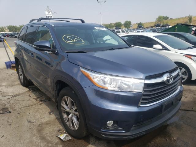 toyota highlander 2015 5tdjkrfhxfs136741