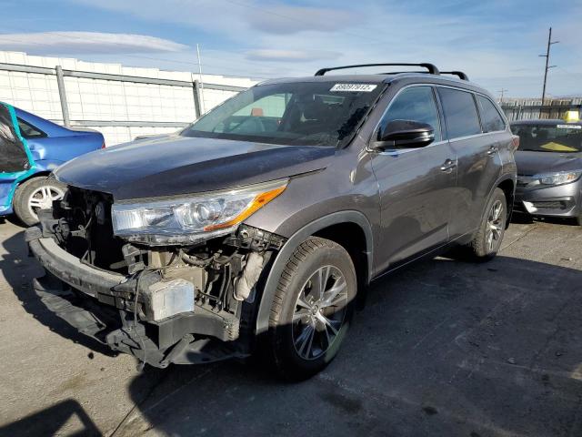 toyota highlander 2016 5tdjkrfhxgs272868