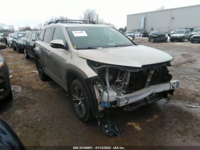 toyota highlander 2016 5tdjkrfhxgs290464