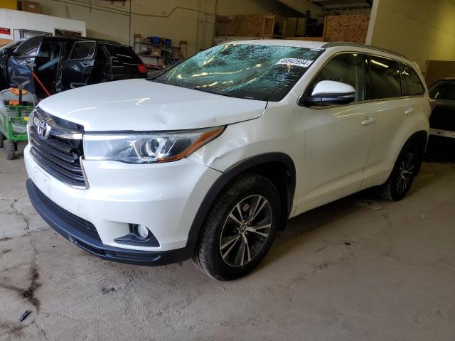 toyota highlander 2016 5tdjkrfhxgs352641