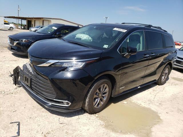 toyota sienna xle 2021 5tdjrkec2ms001985