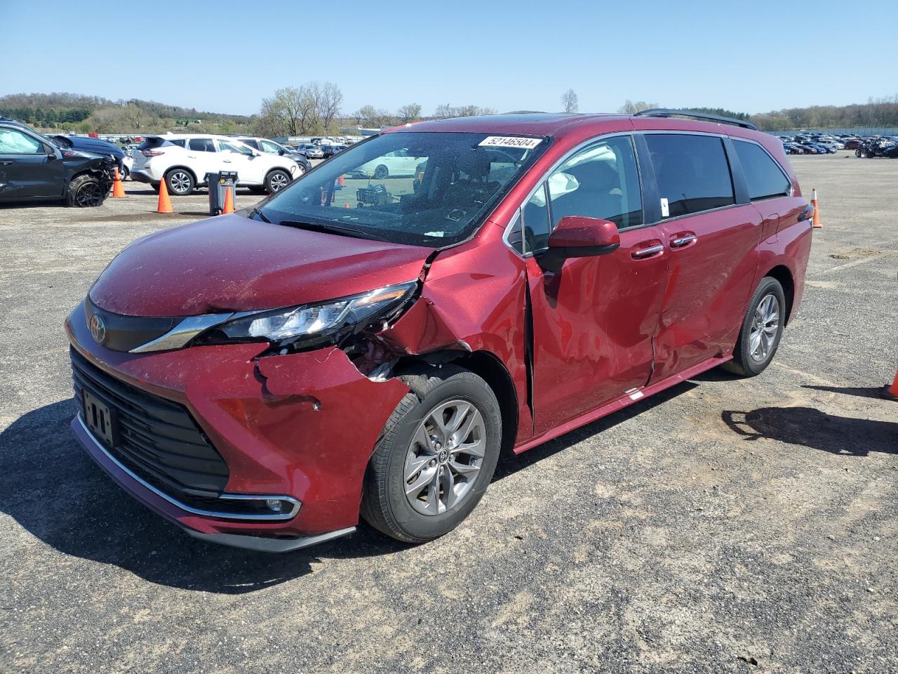 toyota sienna 2022 5tdjrkec4ns117643