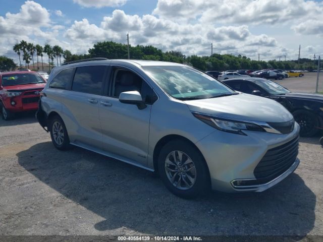 toyota sienna 2021 5tdjrkec9ms027015