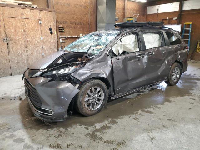 toyota sienna xle 2021 5tdjskfc7ms014590