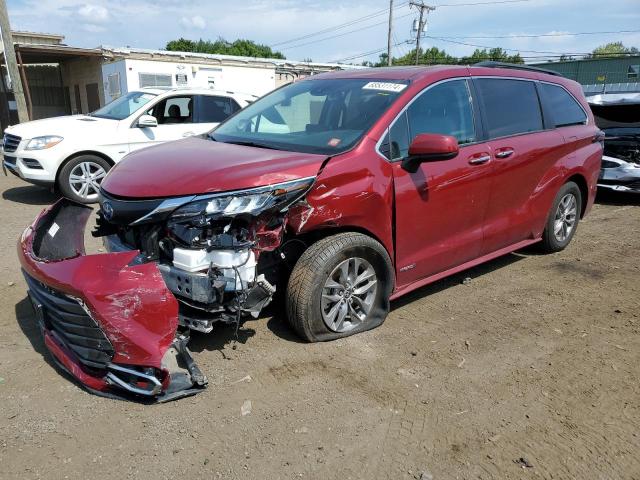 toyota sienna xle 2021 5tdjskfc8ms003405